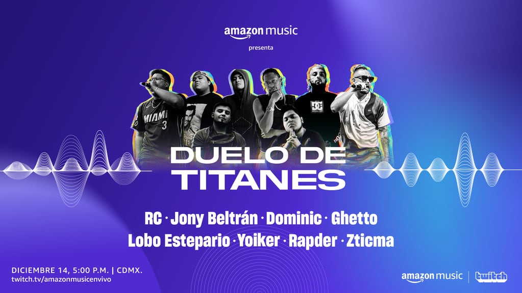De qué se trata Duelo de Titanes: la fusión entre freestyle y tecnología creada por Amazon Music