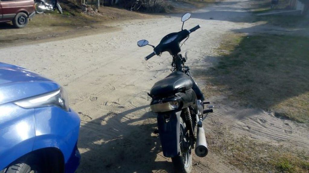 Alta Gracia: se recuperó una motocicleta que había sido robada.