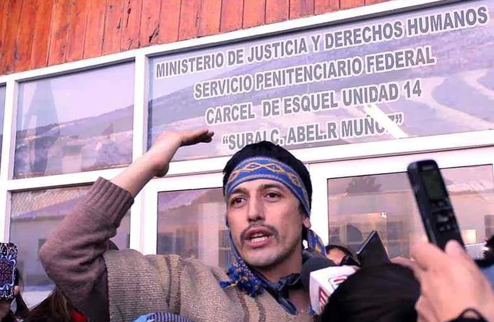 La Comarca Andina mira con preocupación la liberación de Jones Huala (DyN/Archivo).