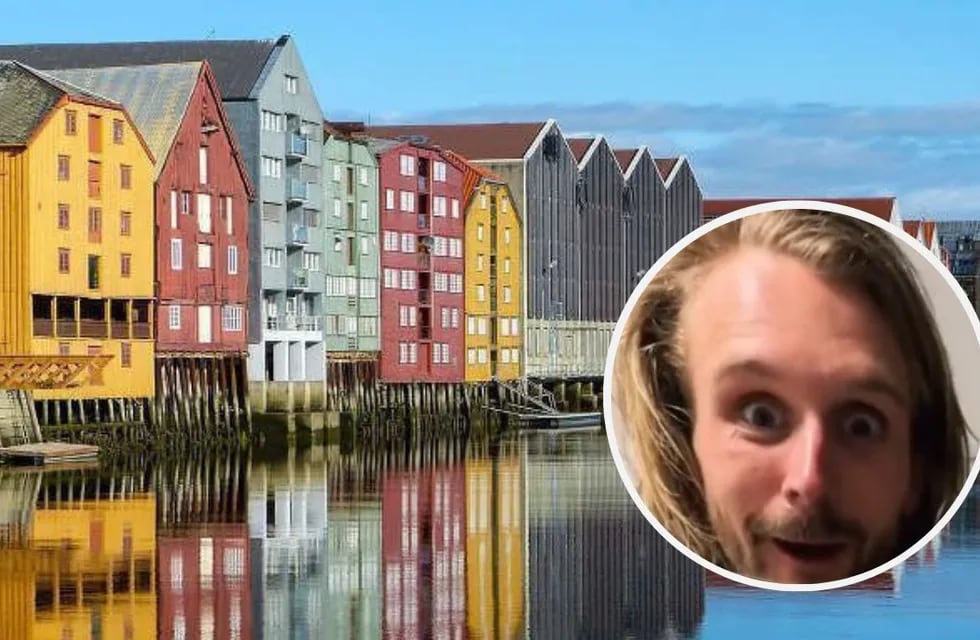 Un noruego se grabó con algo que no tienen en Europa y se hizo viral.