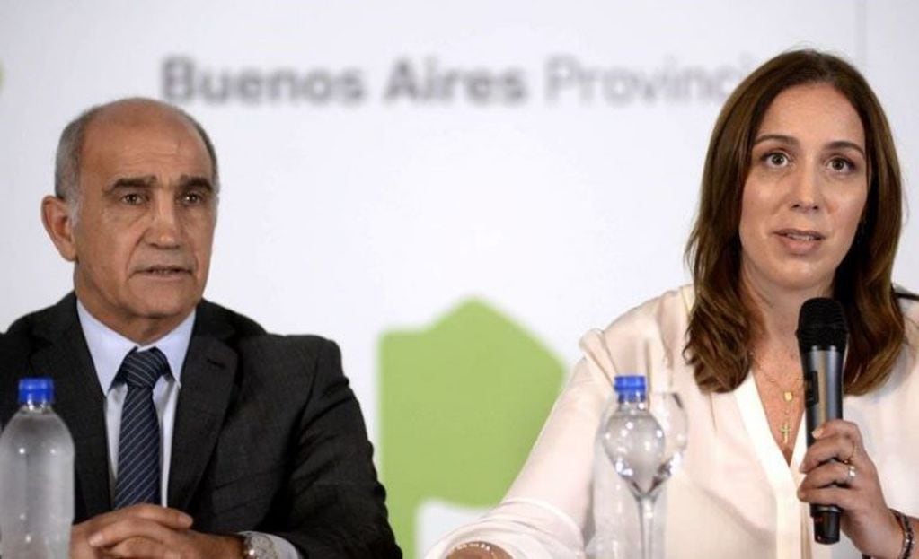 Daniel Salvador y María Eugenia Vidal. (Web)