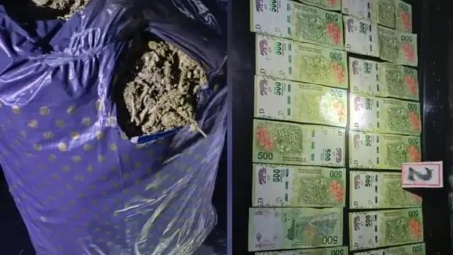 Aristóbulo del Valle: incautan marihuana y dinero en efectivo tras un operativo policial