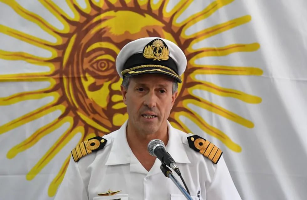 El vocero de La Armada: 'Ninguna nave zarpa si no está en condiciones'\nFoto: Egurza Victoria/telam/dpa