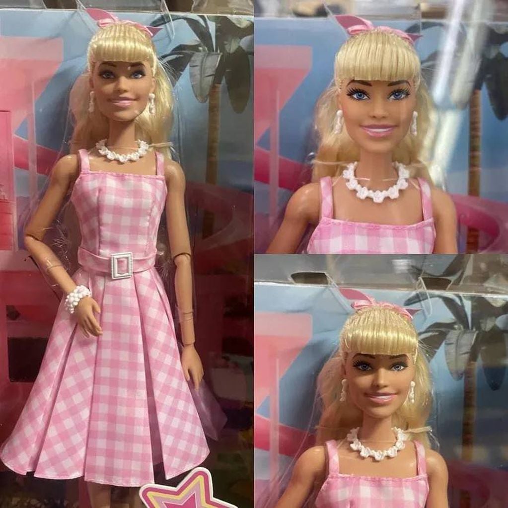 La muñeca Barbie de Margot Robbie.
