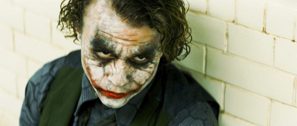 Heath Ledger como The Joker en"The Dark Knight. (AP Photo/Warner Bros. Pictures)