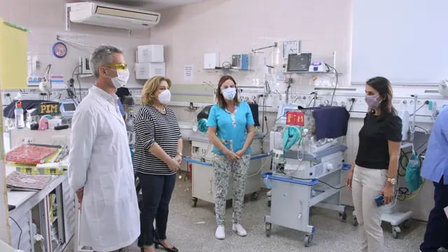 Recorrida de la ministra de Salud, Sonia Martorano, en hospitales provinciales