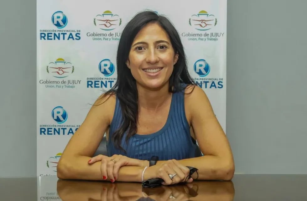 Analía Correa, directora provincial de Rentas de Jujuy.