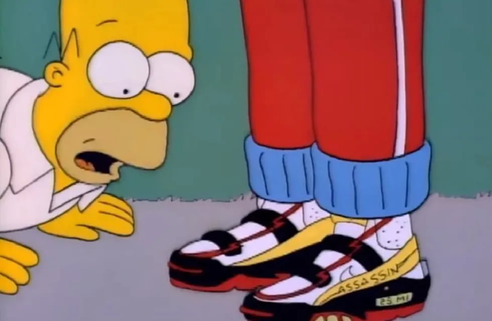 Adidas creó zapatillas basadas en Los Simpsón