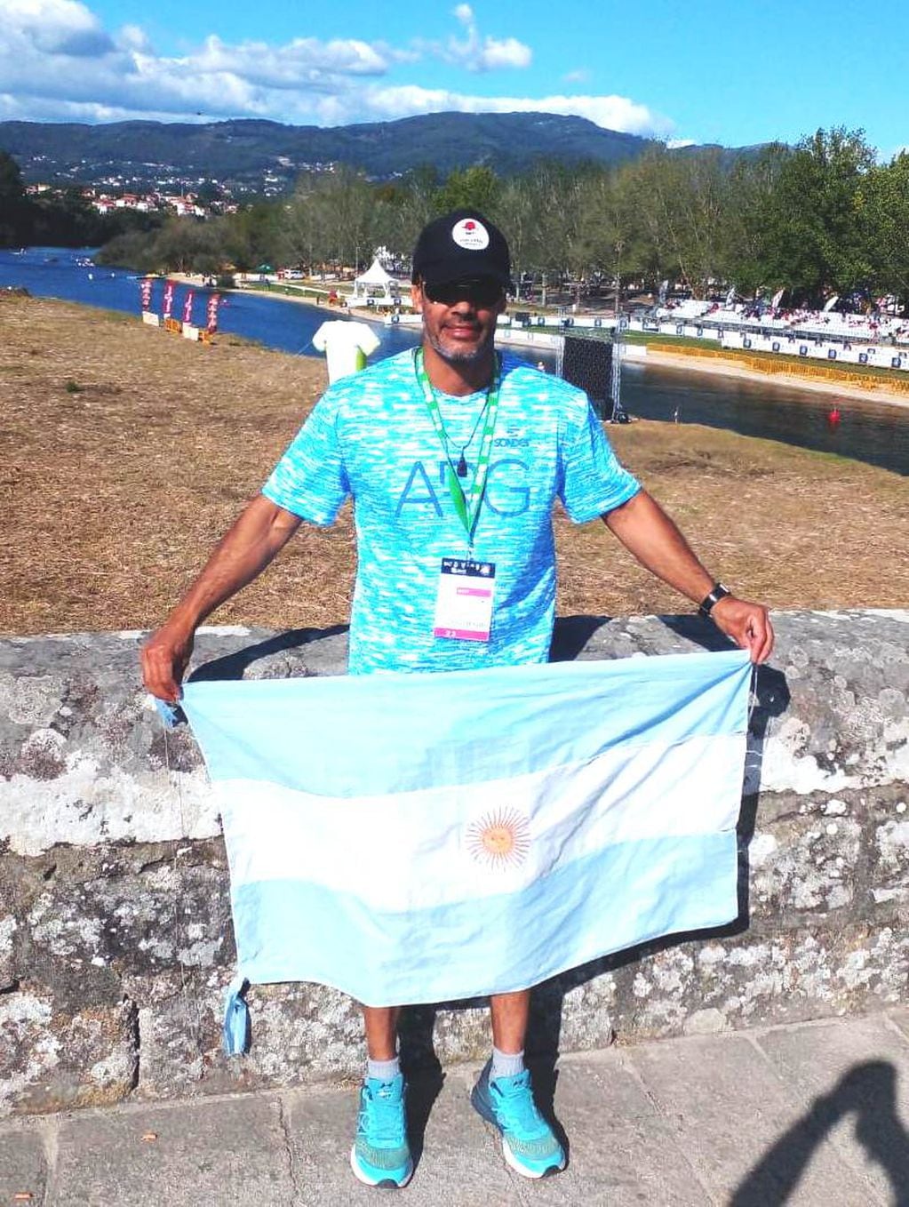 Roberto "tito" Palacios debutó en el máster de “Canoe Marathon World Championships Ponte de Lima 2022”