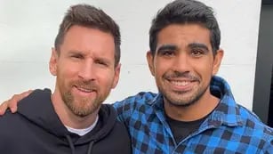 El encuentro de un joven cordobés con Messi