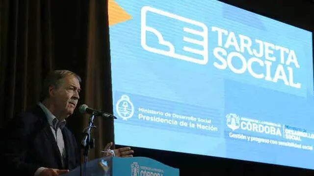 El gobernador Juan Schiaretti anunció el plus navideño para los beneficiarios de la Tarjeta Social provincial.