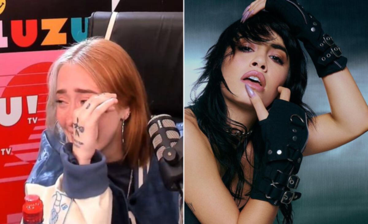 Tuli Acosta, la novia de Lit Killah, se emocionó hasta las lágrimas al ...
