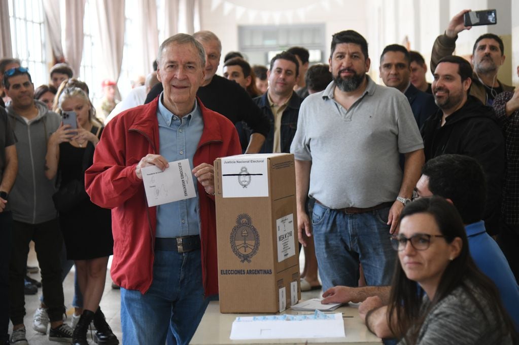 votó Juan Schiaretti elecciones 2023