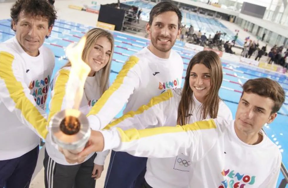 La llama olímpica de los Juegos Olímpicos de la Juventud Buenos Aires 2018 fue presentada oficialmente (gentileza Buenos Aires 2018)