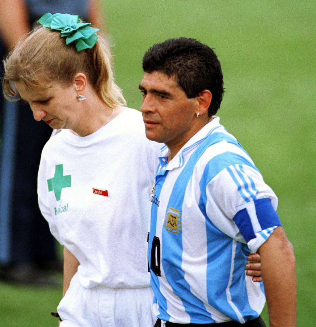 Sue Carpenter, la “enfermera” de Maradona