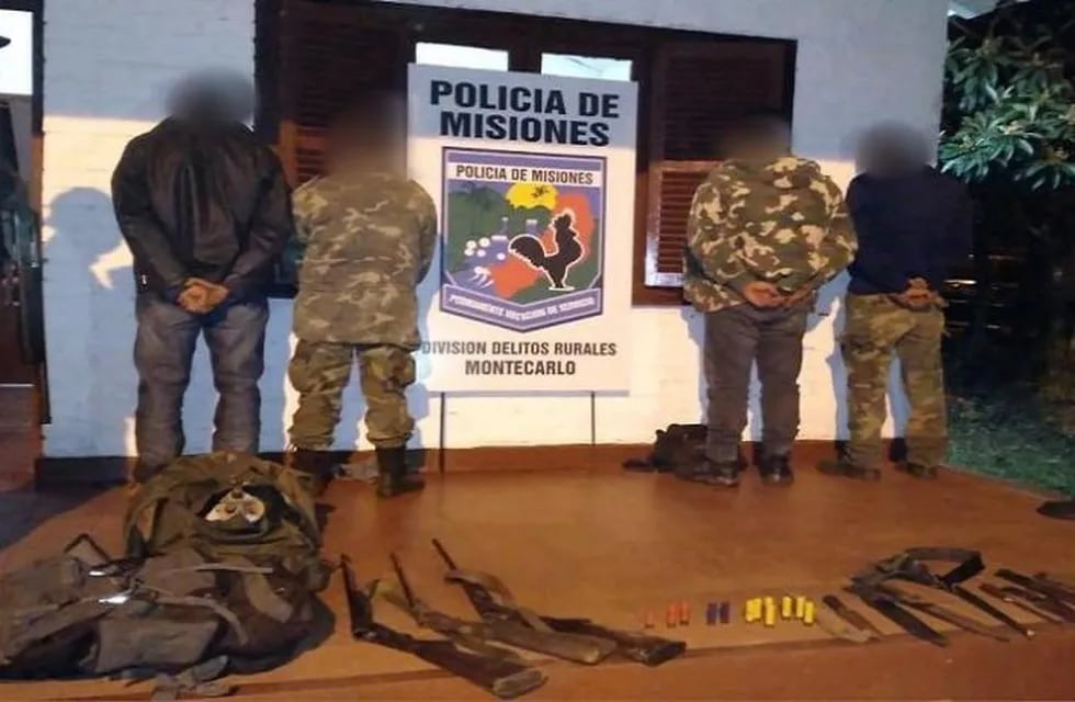 Puerto Piray: presuntos cazadores fueron detenidos