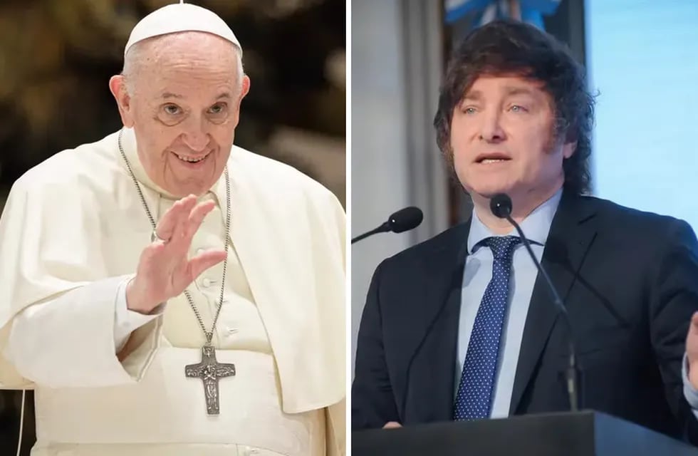 El Papa Francisco habló sobre la visita de Javier Milei al Vaticano: “Estoy listo para empezar un diálogo con él”. Foto: Los Andes