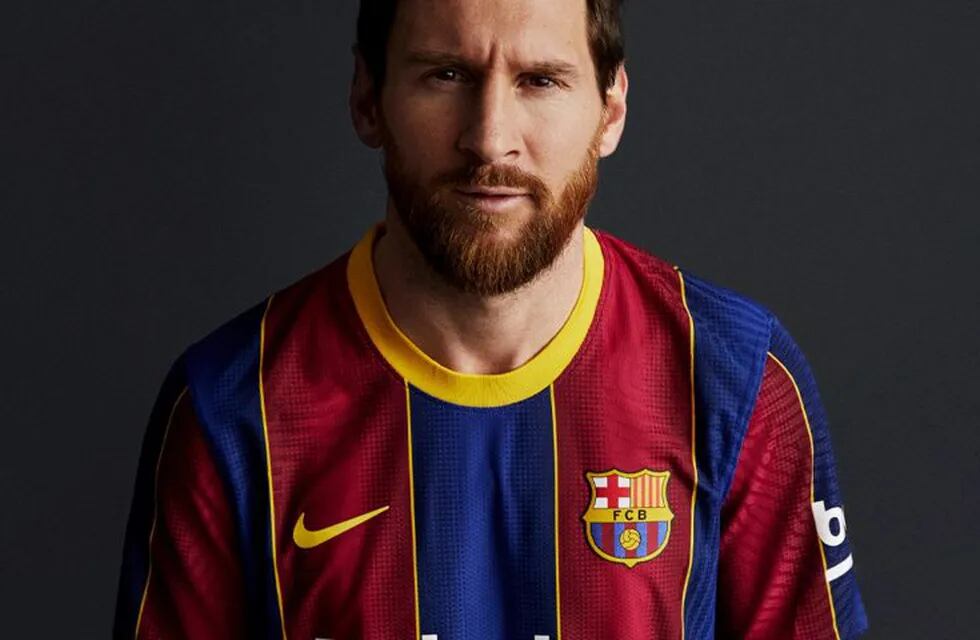14/07/2020 Messi con la nueva equipación del Barcelona DEPORTES FC BARCELONA