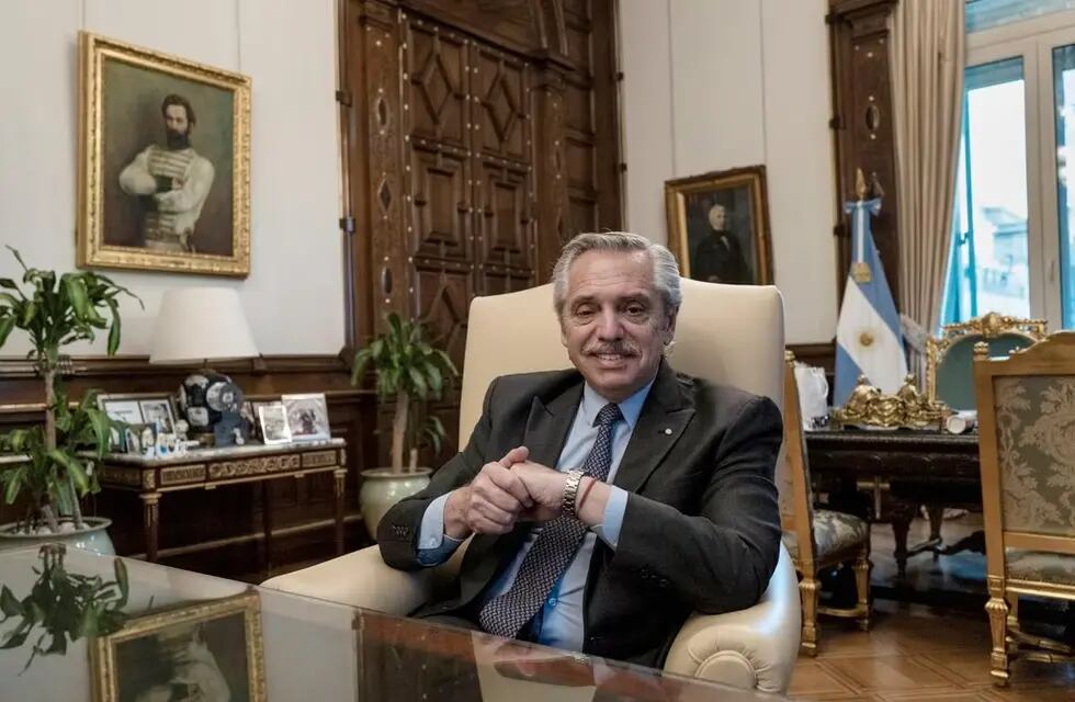 El último año de Alberto Fernández en el sillón de Rivadavia (Gentileza El País)