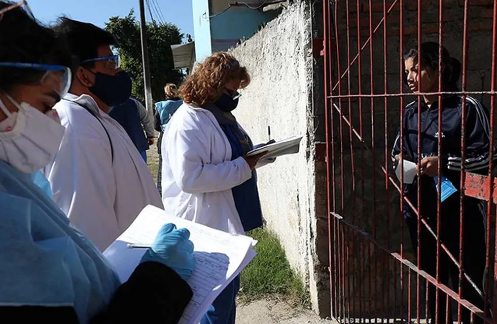 Coronavirus en Tucumán: realizaron la búsqueda de febriles en el barrio 11 de Febrero. (SECP)
