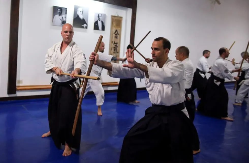 De origen japonés, el Aikido es una disciplina que cultiva la defensa sin dañar al adversario.