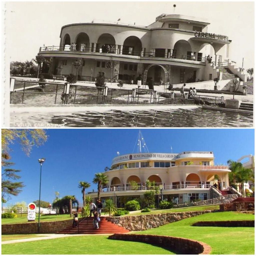 El antes y el ahora de Villa Carlos Paz.