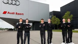 Audi presentó su equipo para el rally Dakar 2022.