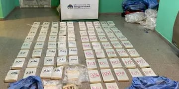 Secuestraron 175 kilos de cocaína en Juan Bernabé Molina