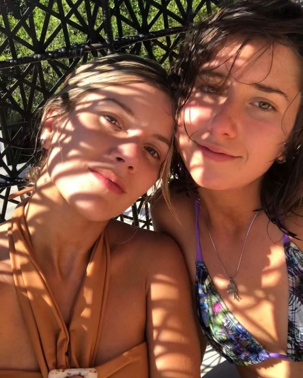 Laurita Fernández y su hermana Gabi (Foto: Instagram)