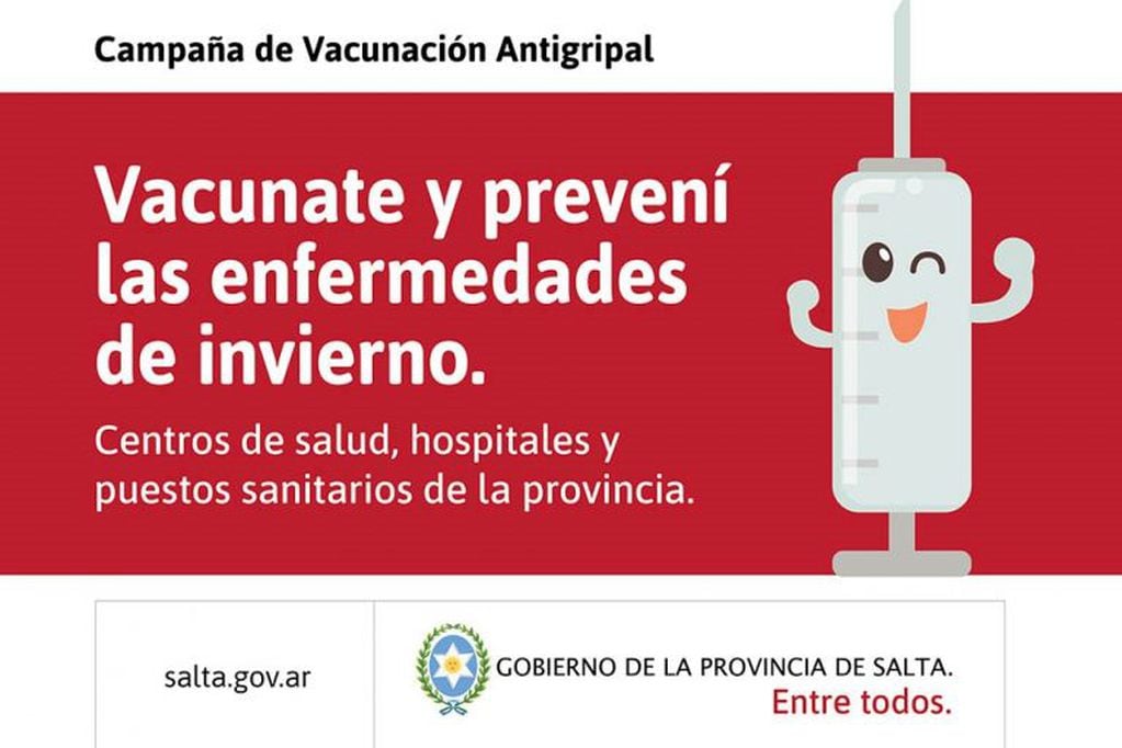 Campaña de Vacunación Antigripal. (Provincia de Salta)