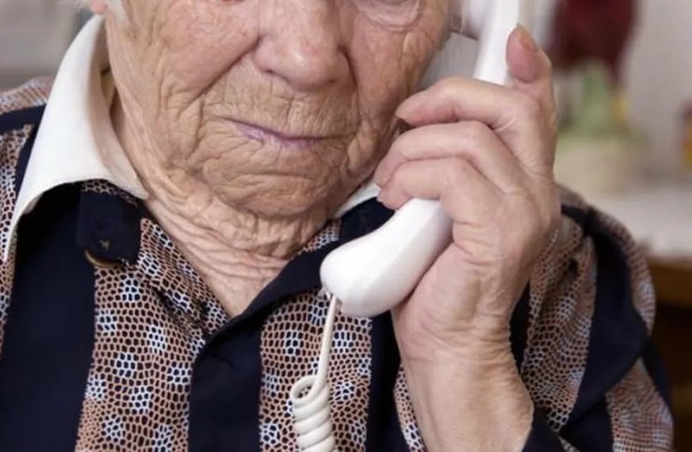 Estafa telefonica a una anciana de Santa fe. (Archivo)