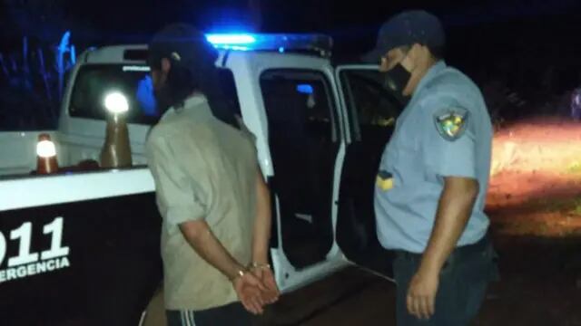 Garuhapé: detiene a un hombre tras intentar robar en una chacra