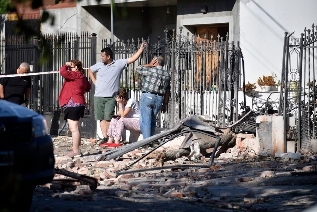 José Luis Lodi de 76 años murió en la madrugada al producirse una explosión que destruyó su vivienda y afectó a varias casas de la zona.(Ramiro Pereyra)