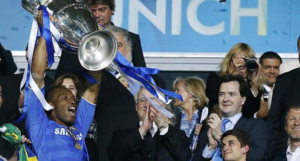 Didier Drogba fue el mejor en la final de la Champions League de 2012.