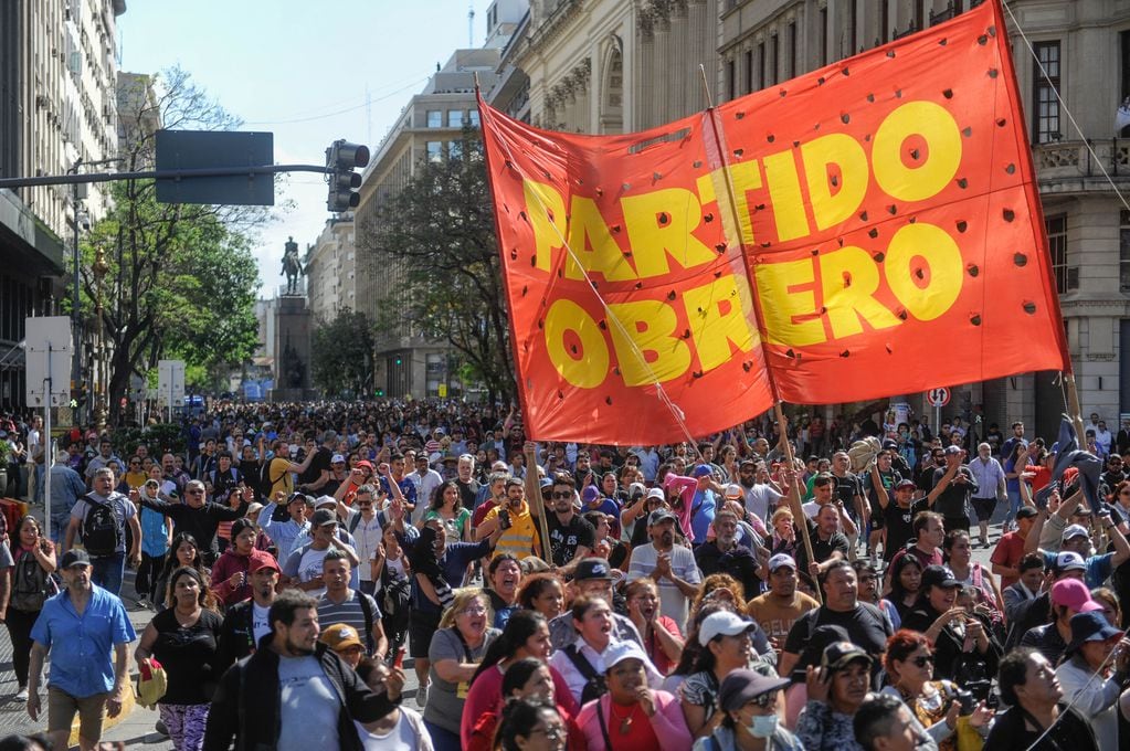 Manifestaciones. Foto: Federico López Claro