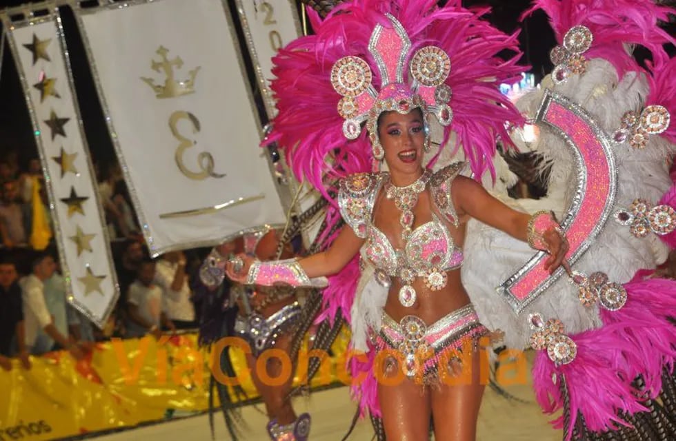 Ganadora del Carnaval de Concordia: Emperatríz