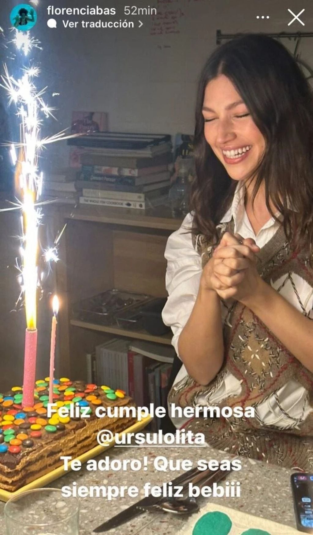 Esta es la deliciosa torta argentina que eligió Úrsula Corberó para celebrar su cumpleaños