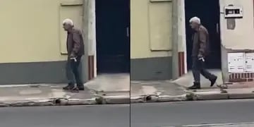 Un hombre paseaba un perro fantasma