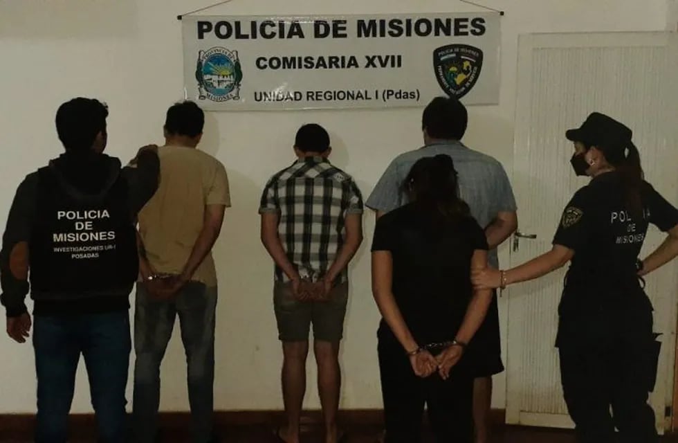 Posadas: cuatro detenidos por dos robos en modalidad barreteros
