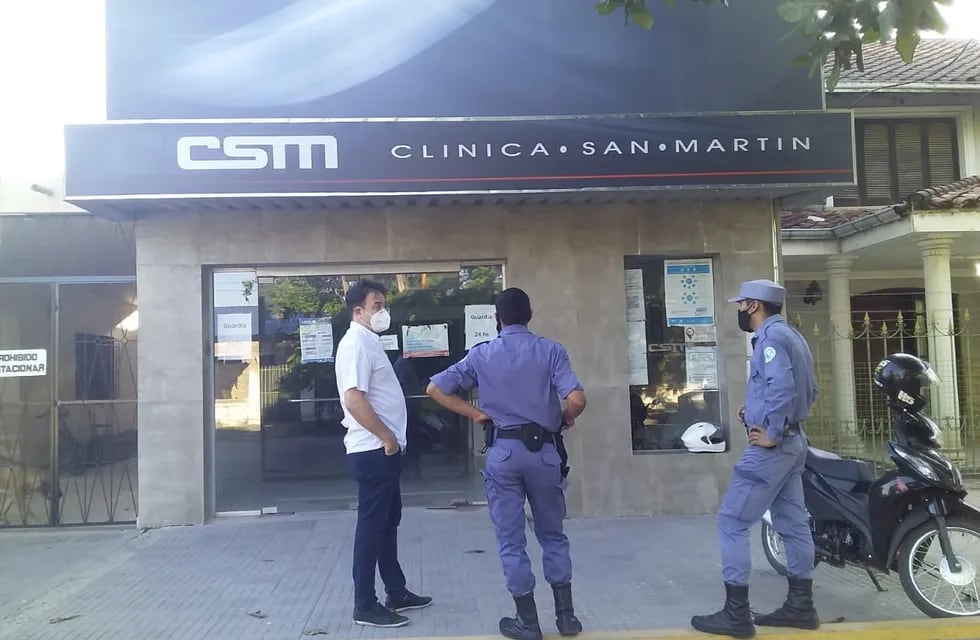La clínica San Martín fue clausurada por un caso de COVID 19 dentro de la terapia intensiva