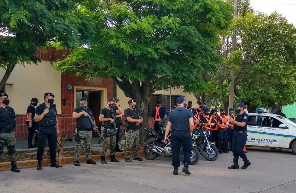 Segundo Operativo Policial en San Luis