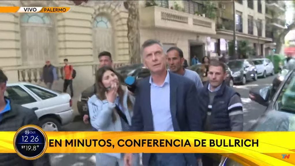 Mauricio Macri tras la cumbre del PRO