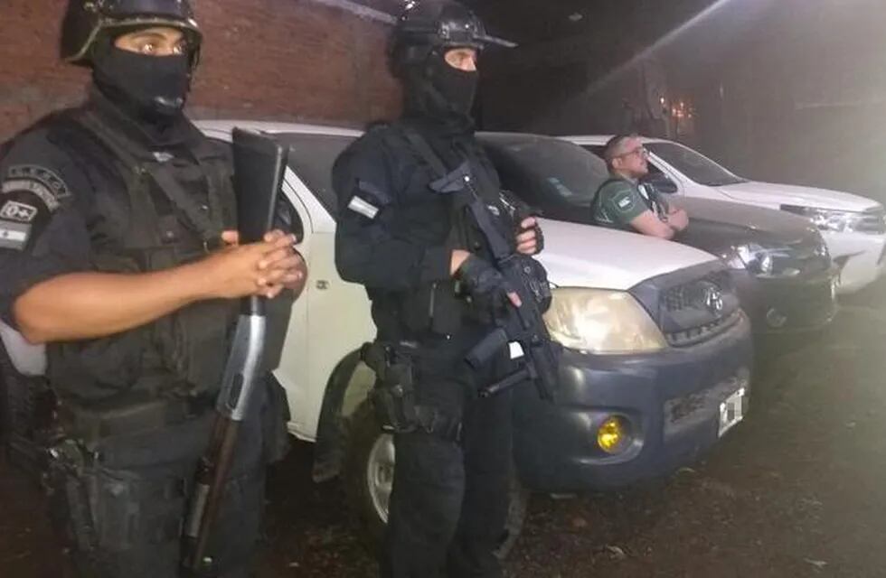 Nuevos allanamientos tras el caso del policía baleado. (Policía de Tucumán)