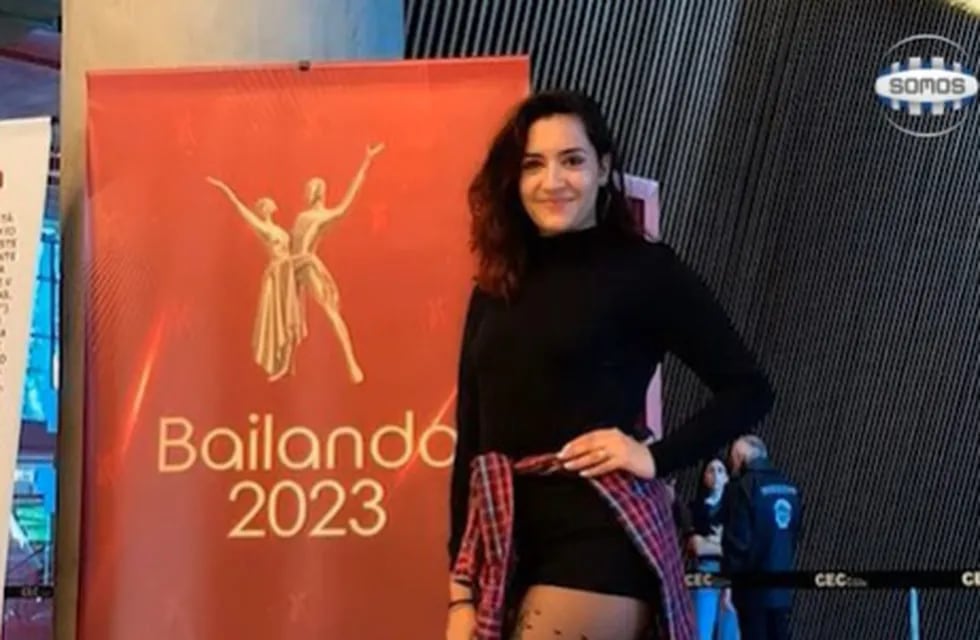 De Río Cuarto al Bailando 2023. Fernanda estará en el show de Marcelo Tinelli (Captura de video).