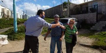 Vuoto recorrió la obra de calle Formosa