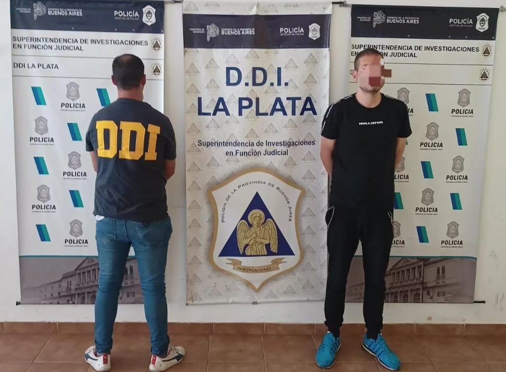 Pablo Colaci fue detenido por la Superintendencia de Investigaciones en Función Judicial de La Plata.