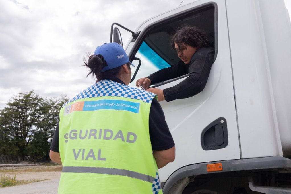 La Subsecretaría de Seguridad Vial participó de dos importantes operativos en Ushuaia