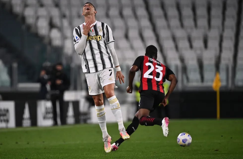 Cristiano Ronaldo y su frustración en la Juventus.