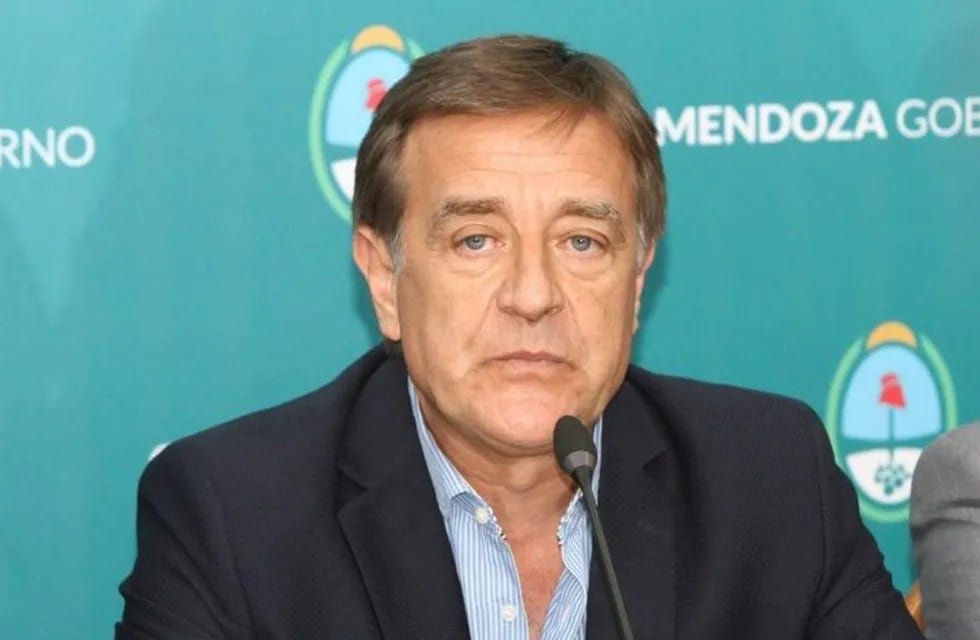 Rodolfo Suarez, gobernador de Mendoza.