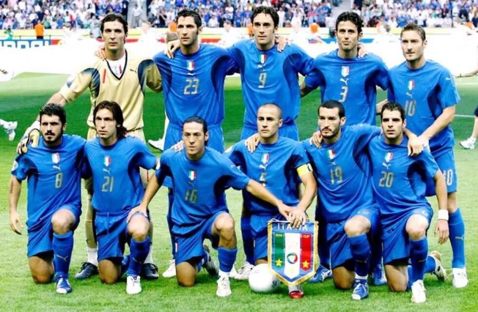 Italia campeón del mundo en 2006. Foto: Web.